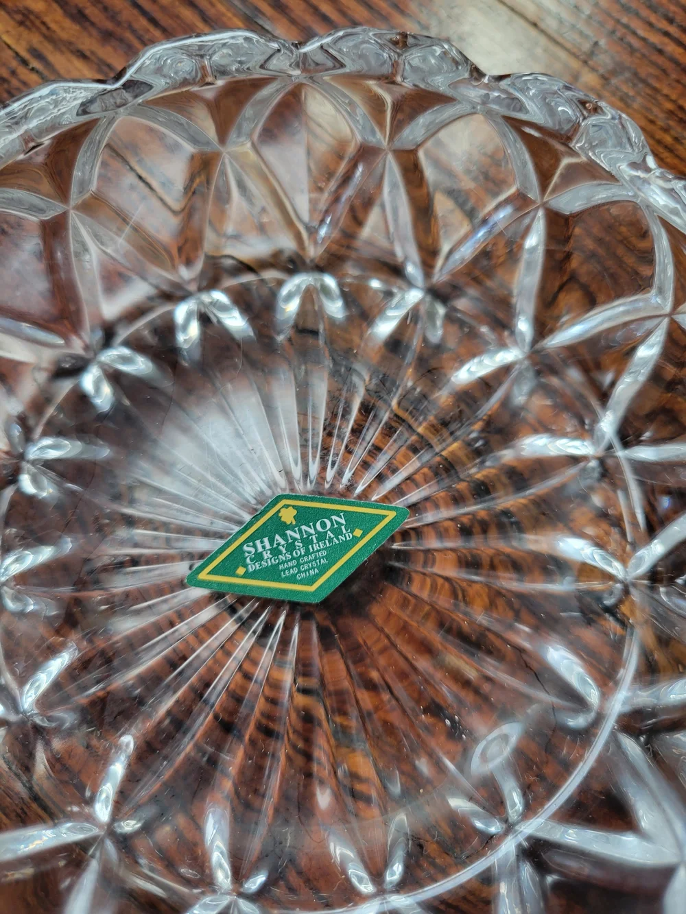 Shannon Crystal Designs of Ireland  Candy Dish - Hershey’s Kiss - 3” Diameter
